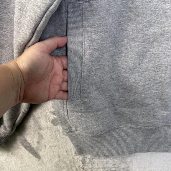 DeWALT Hoodie Mens Medium Gray Logan Heavy Duty Guaranteed Tough Pockets - Picture 3 of 12